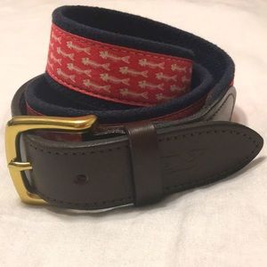 Vineyard Vines Fishbone Belt - 34